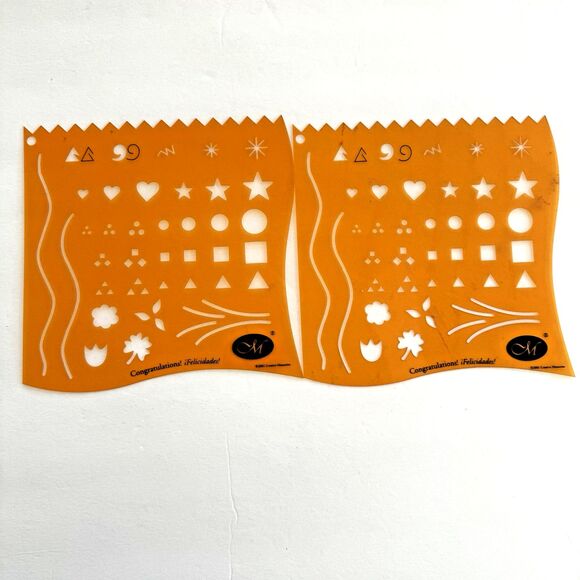 Lot of Creative Memories Pages Die Cuts Stickers Stencils Scrapbook Lot *READ* - Picture 7 of 10